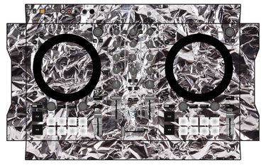 Native Instruments S2 MK3 Skin Silvercrush